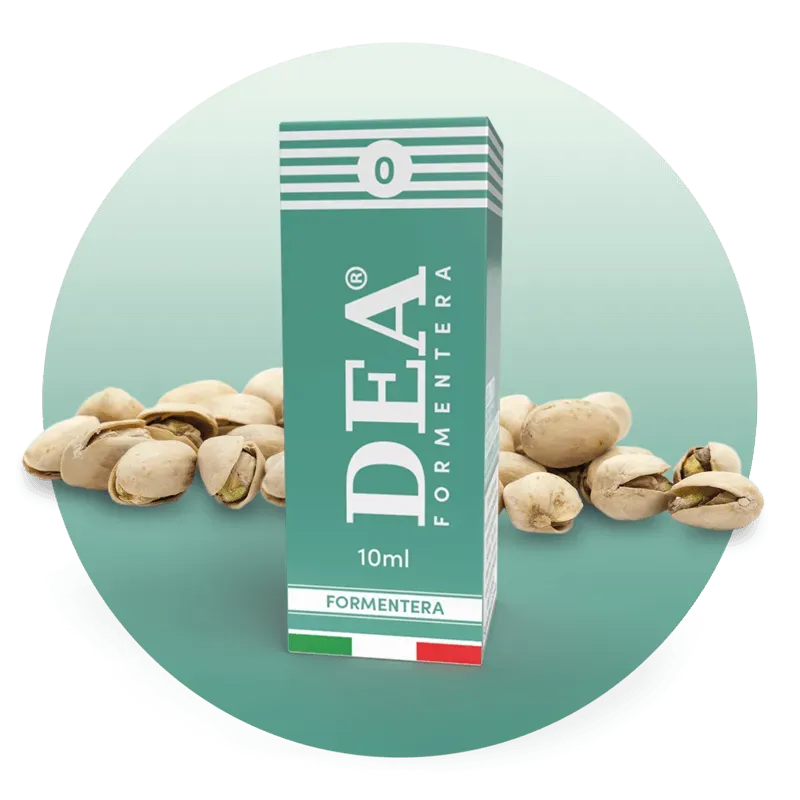 DEA Flavor Formentera liquido pronto 10ml pistacchio mandorle