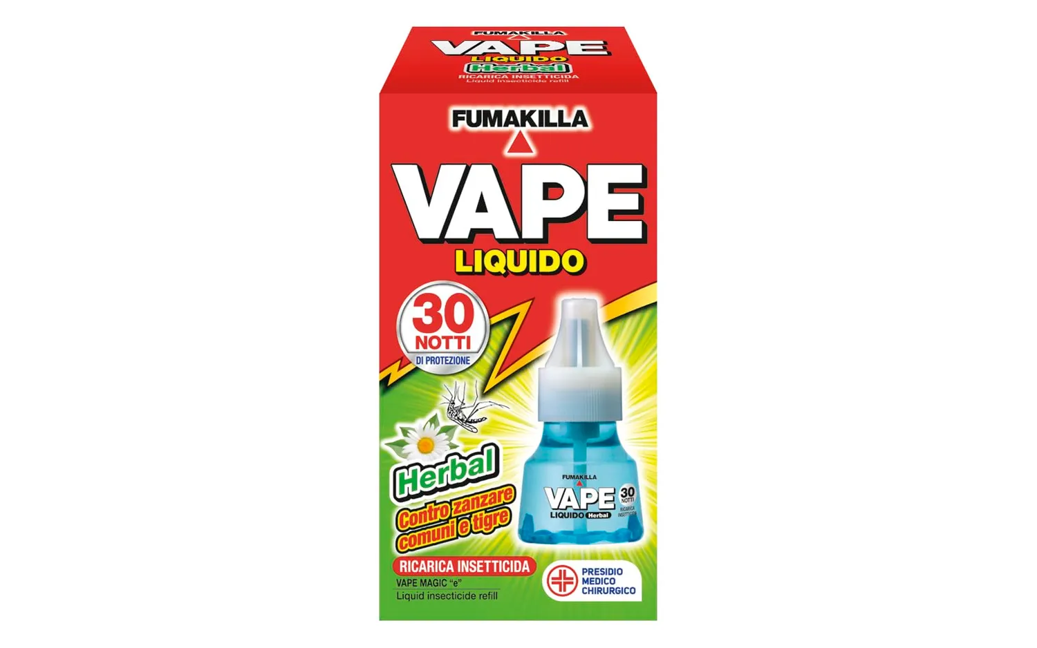 Vape Mat Herbal piastrine antizanzare 30 pezzi erbe