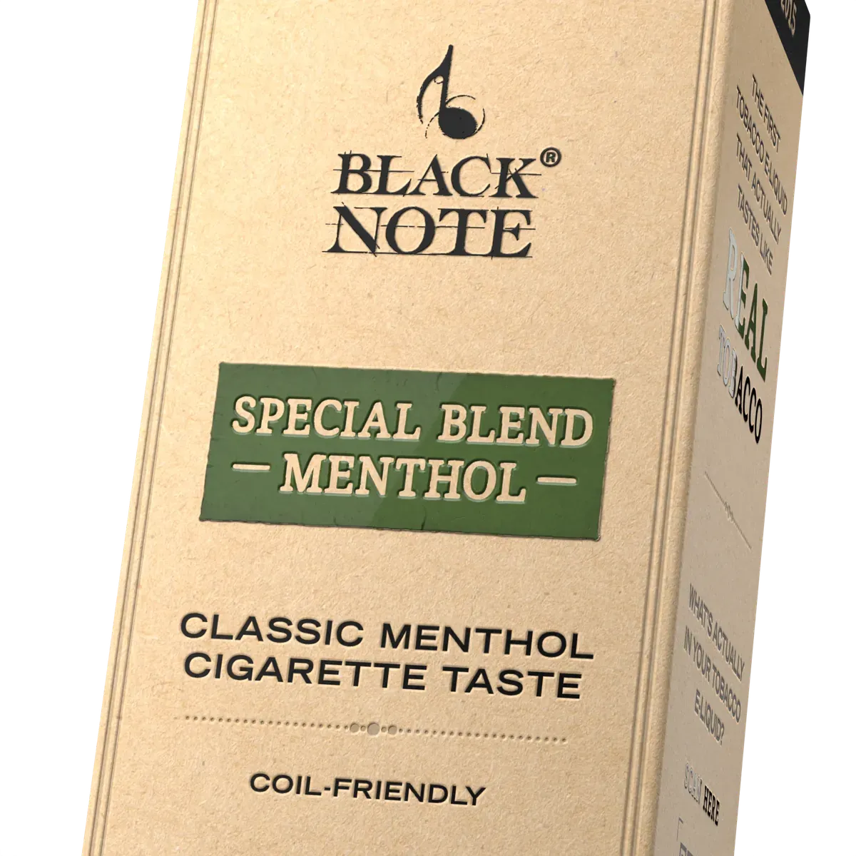 Black Note Special Blend Menthol liquido svapo 60ml mentolo