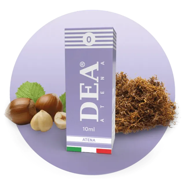 DEA Flavor Atena liquido pronto 10ml tabacco nocciola 0mg