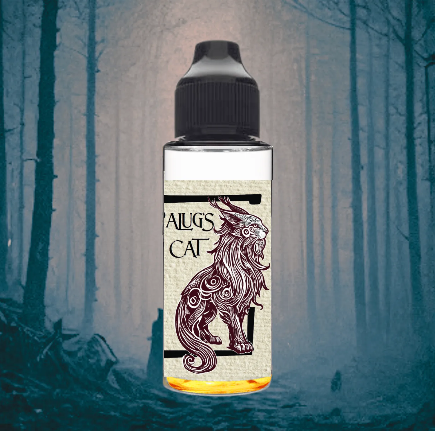 The Druid's Brew Palug's Cat Shortfill 100ml 0mg Tabacco