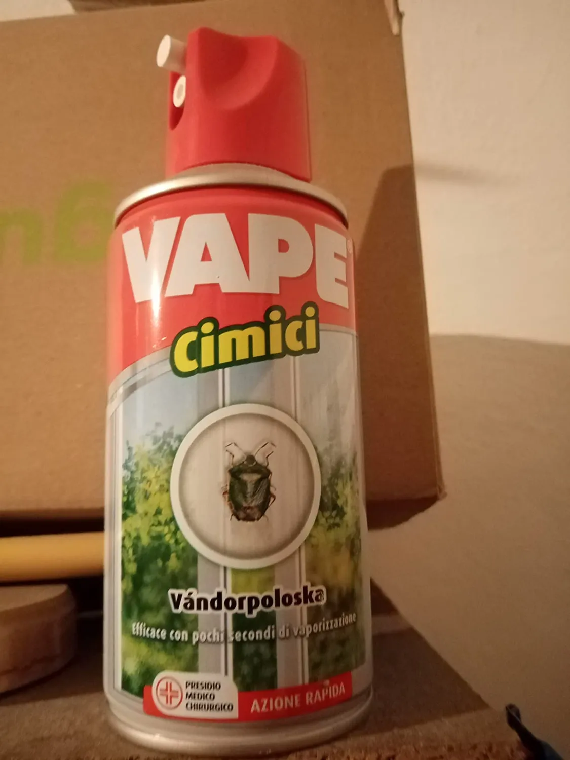 Vape Tecno Ragni Cimici Millepiedi insetticida spray 300ml