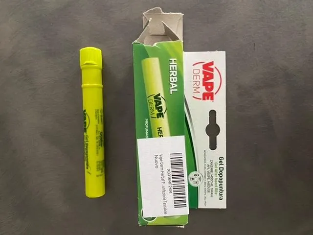 Vape Derm Herbal penna gel dopopuntura 10ml lenitivo
