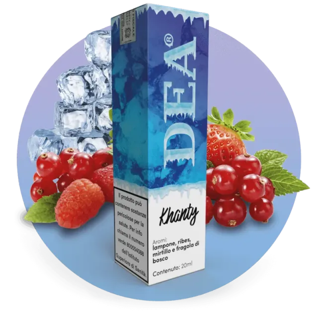 DEA Flavor Khanty Liquido Scomposto 20ml Frutti Bosco