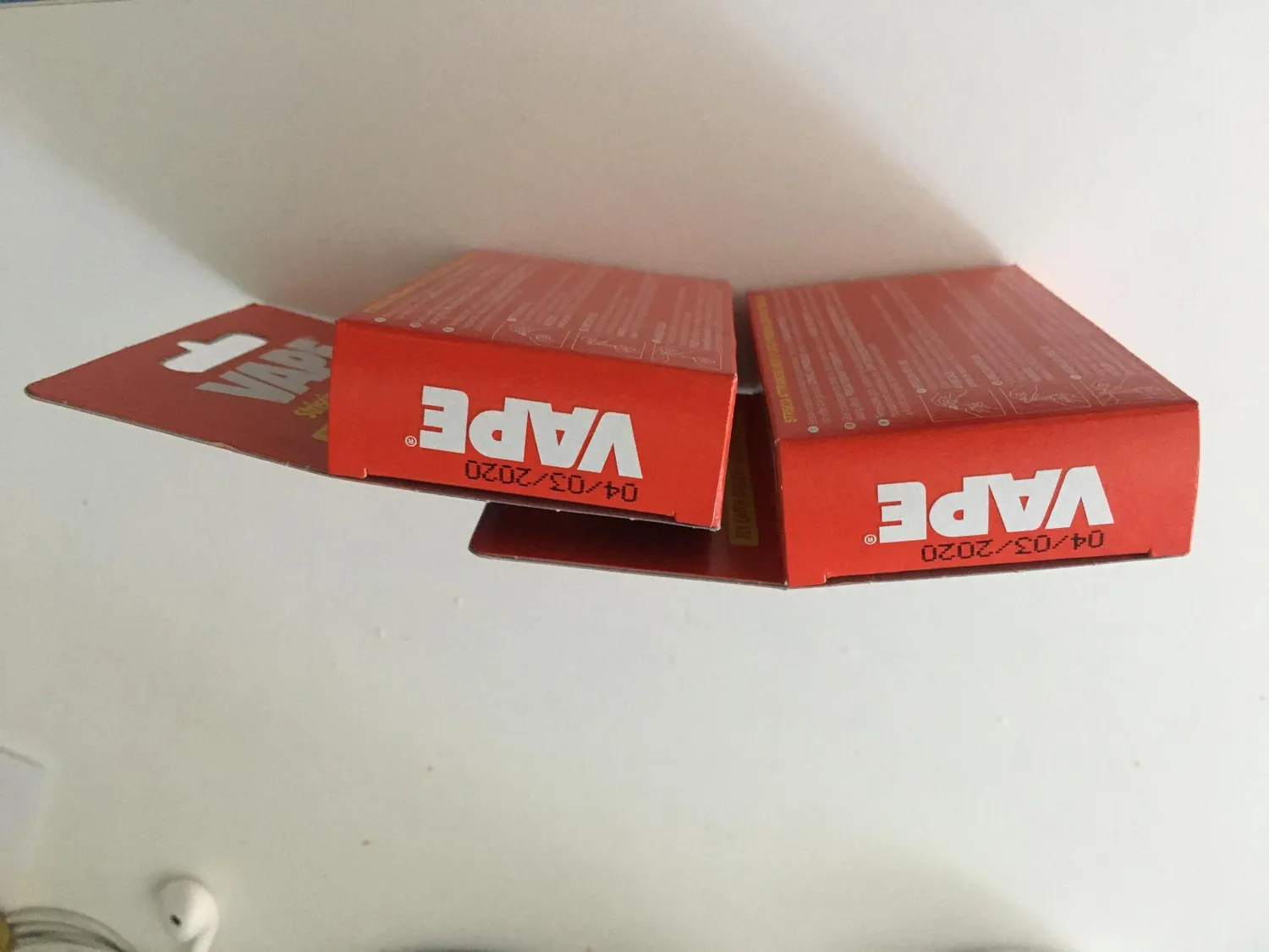 Vape Striscia Attiramosche trappola adesiva 4 pezzi naturale