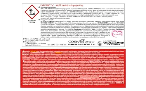 Vape Mat Herbal piastrine antizanzare 30 pezzi erbe