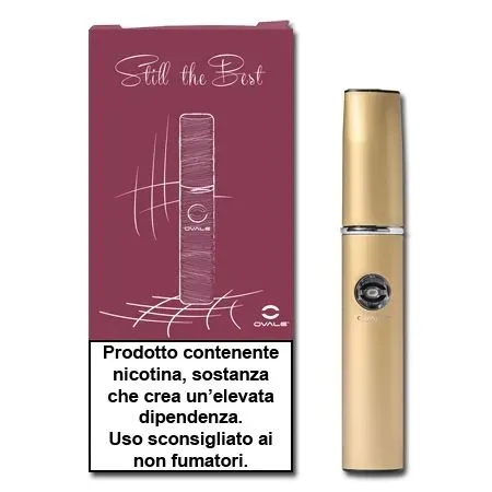 Ovale eLips sigaretta elettronica kit oro 1 ml 360 mAh