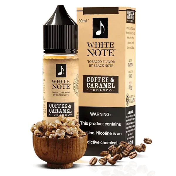 Black Note White Note Coffee Caramel Liquido 60 ml Tabacco
