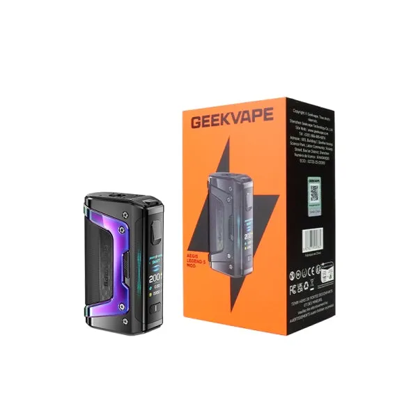 Geekvape Aegis Legend 5 box mod 200W Nero