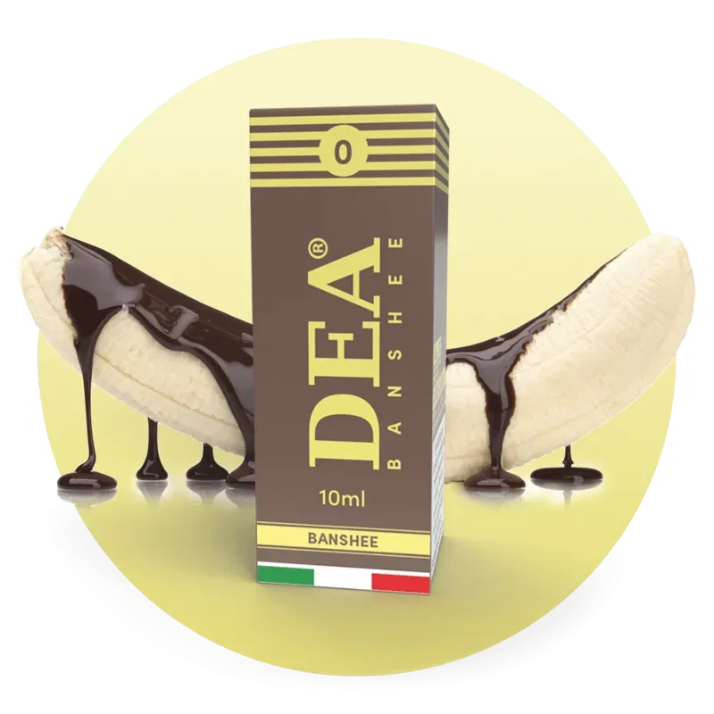 DEA Flavor Banshee liquido pronto 10ml banana cioccolato