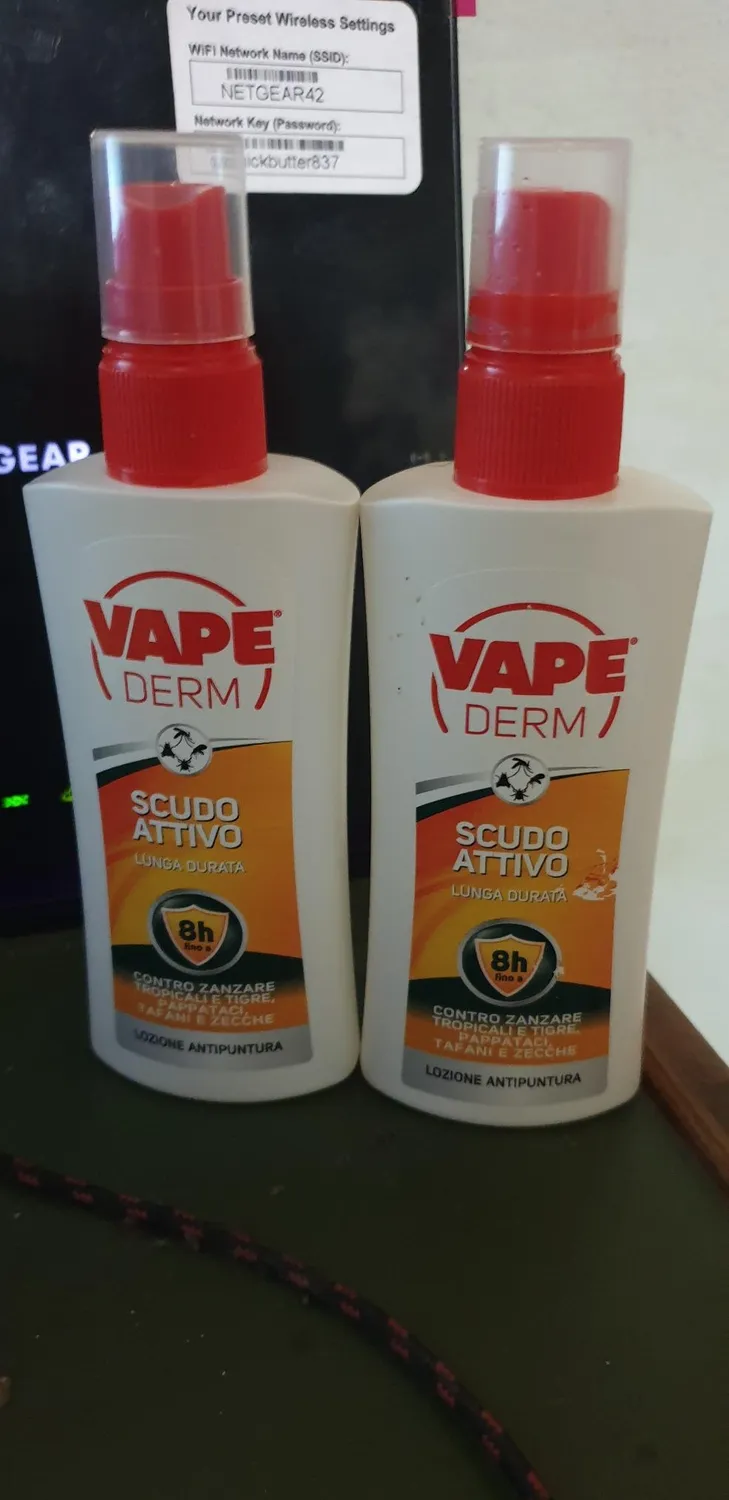 Vape Derm lozione repellente 100 ml zanzara 8 ore