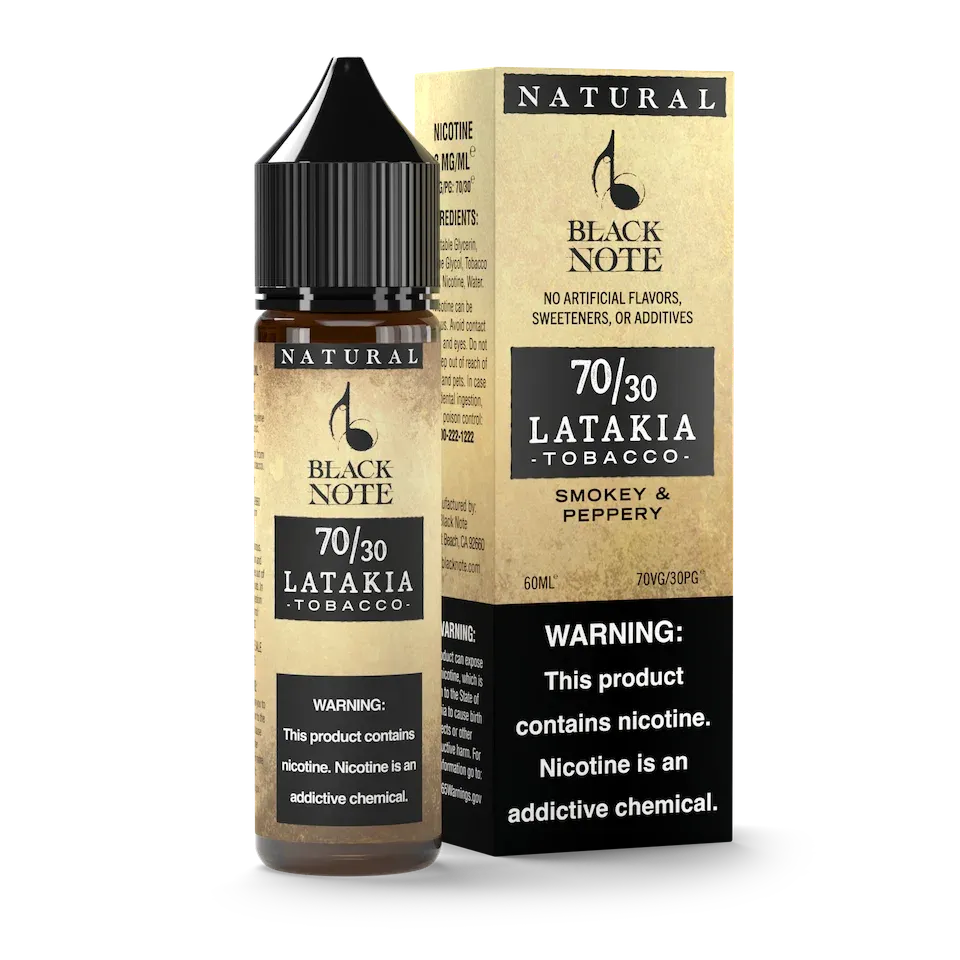 Black Note Quartet Latakia Tobacco liquido svapo tabacco affumicato