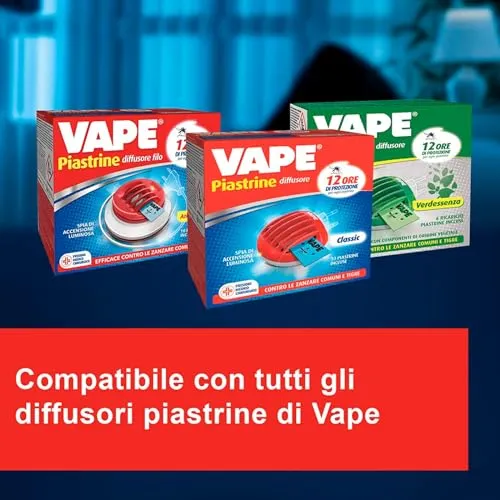 Vape Classic piastrine antizanzare 150 pezzi classica