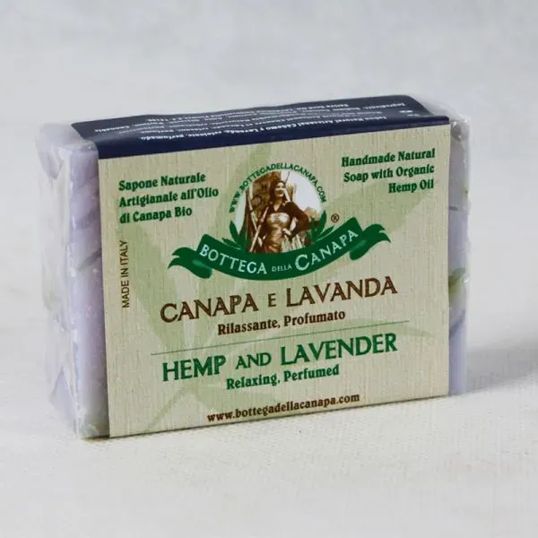 Bottega Canapa Sapone Naturale 100g Lavanda