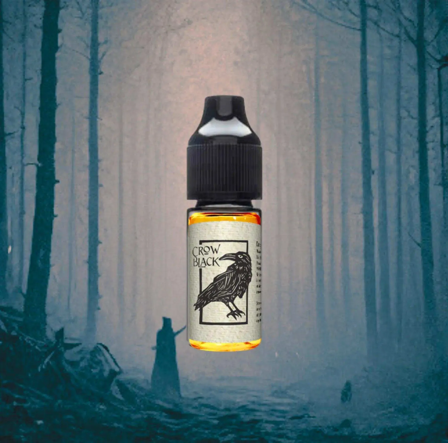The Druid's Brew Crow Black top-up liquido svapo 10ml 18mg cremoso
