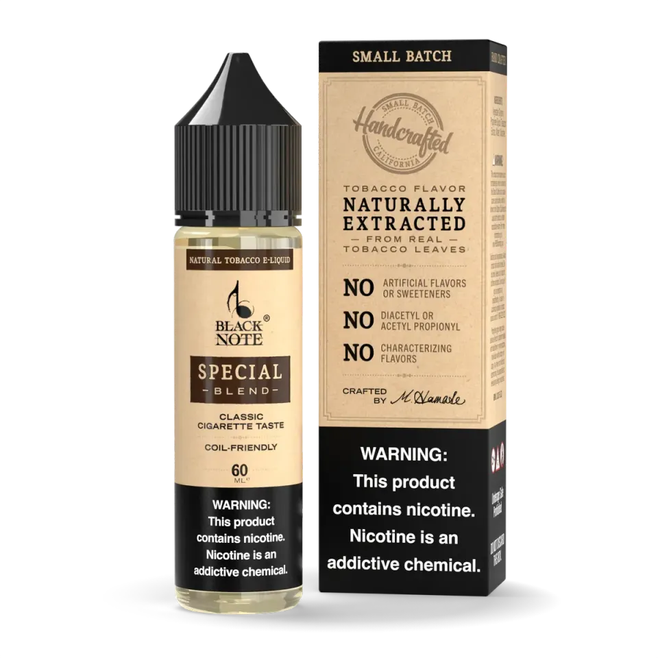 Black Note Special Blend Tobacco liquido sigaretta elettronica classico