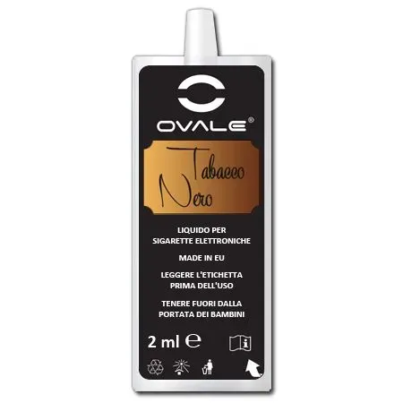 Ovale Classic Tabacco Nero liquido 2 ml 0 mg