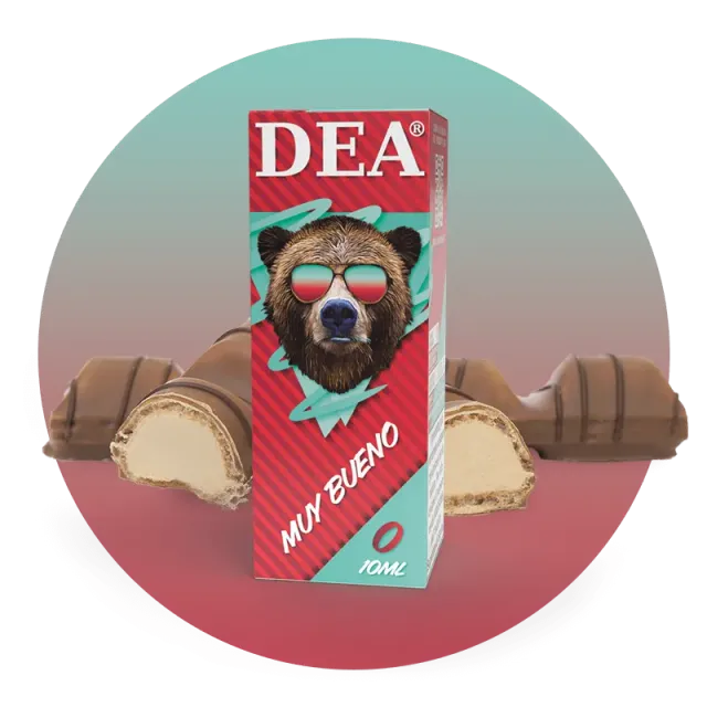 DEA Flavor Muy Bueno liquido pronto 10ml wafer nocciola