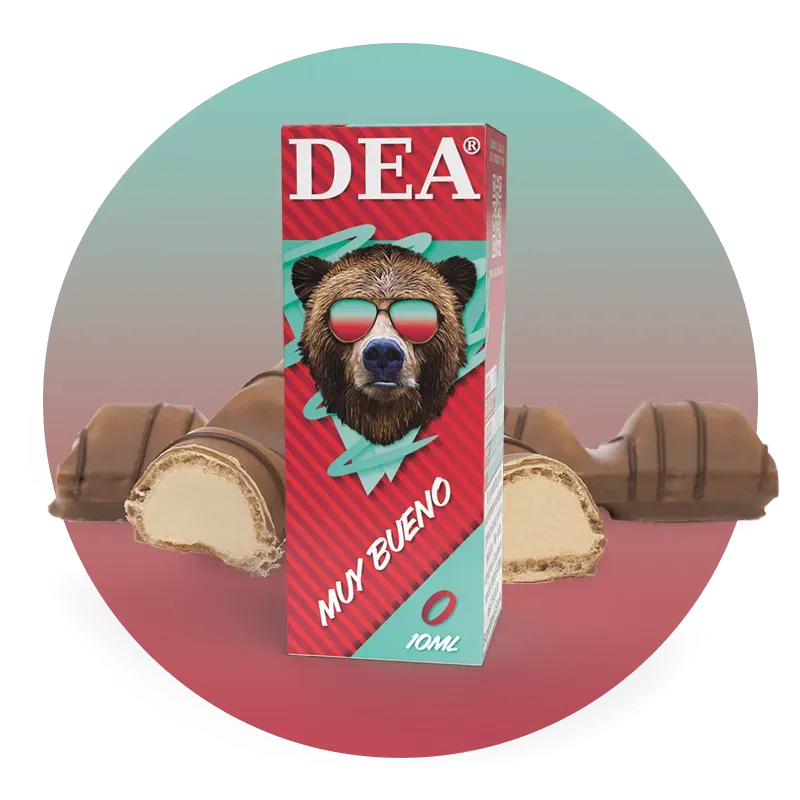 DEA Flavor Muy Bueno liquido pronto 10ml wafer nocciola