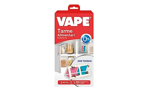 Vape Tarme Alimentari trappola adesiva 3 pezzi dispensa