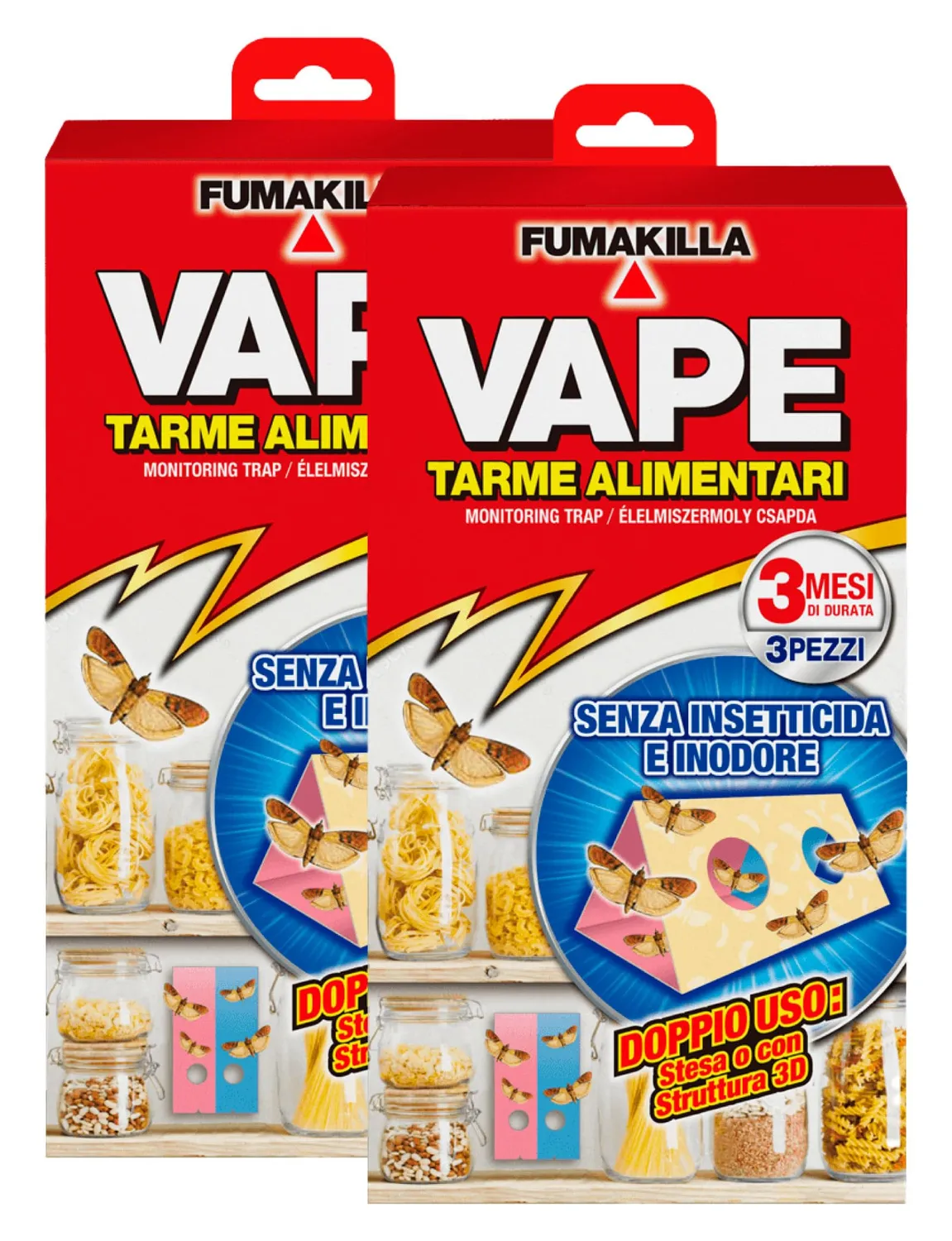 Vape Esca Scarafaggi insetticida gel 6 esche blatte