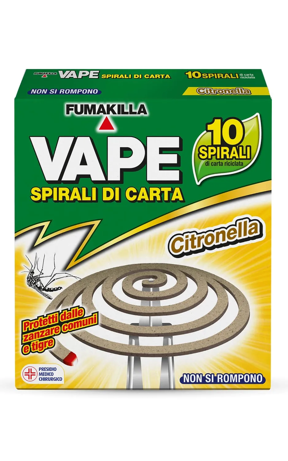 Vape Spirali Profumate Assortite antizanzare 3 pezzi profumate