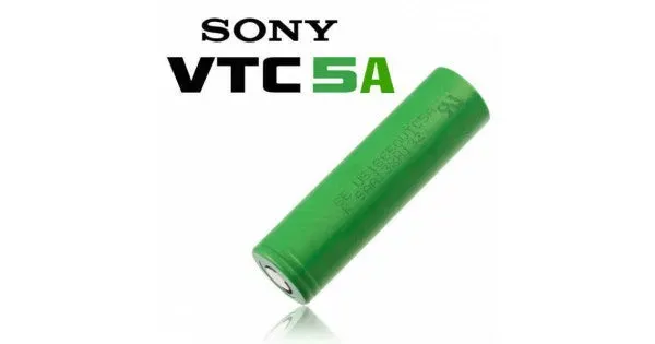 Sony VTC5A batteria 18650 2600mAh 35A pin piatto