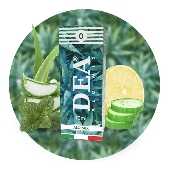 DEA Flavor Alo Mix liquido pronto 10ml aloe menta