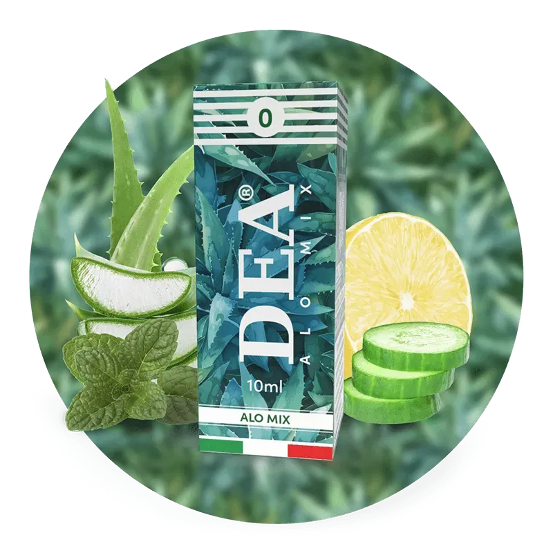 DEA Flavor Alo Mix liquido pronto 10ml aloe menta