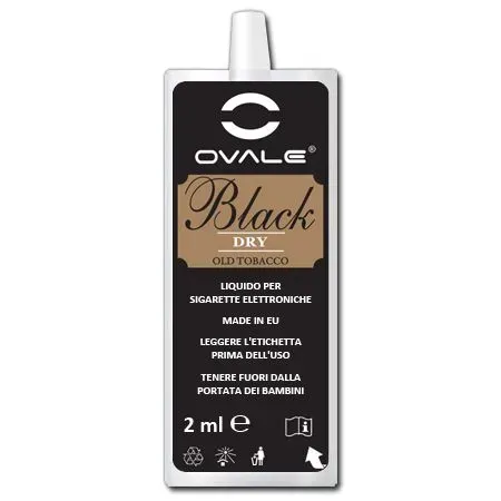 Ovale Classic Black Dry liquido 2 ml 0 mg