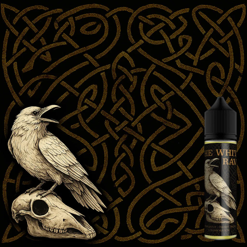 The Druid's Brew White Raven Shortfill 50ml 0mg Crema
