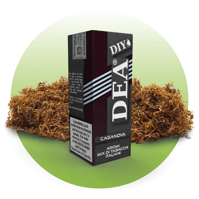 DEA Flavor aroma concentrato 10ml tabaccoso fruttato cremoso