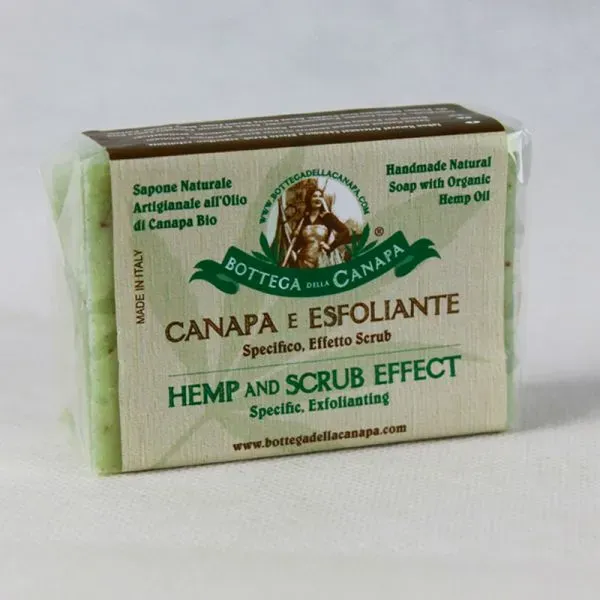 Bottega Canapa sapone naturale esfoliante 100g