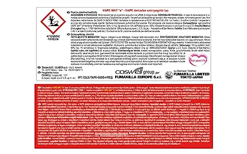 Vape Mat e piastrine zanzare 30 pz protezione 12 ore
