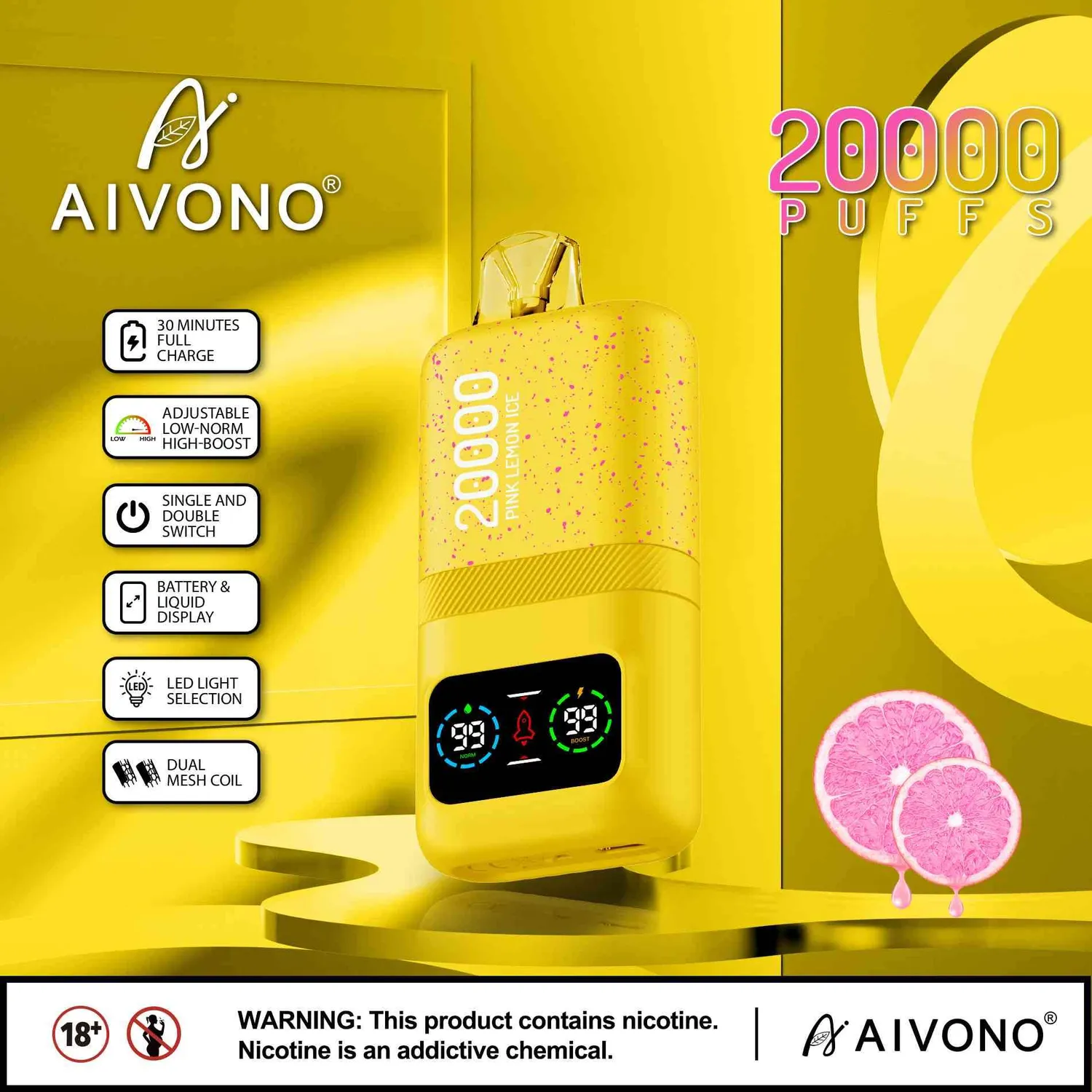 Aivono Aim Magic Vape Monouso 20000 Puff 26 ml