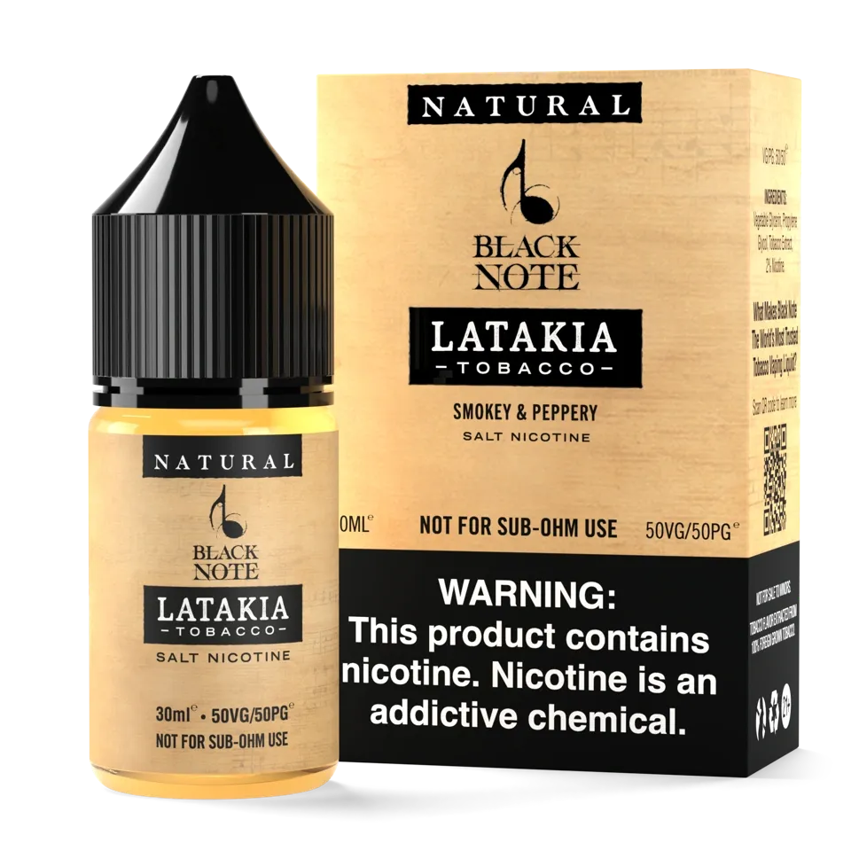 Black Note Quartet Latakia Tobacco liquido svapo tabacco affumicato