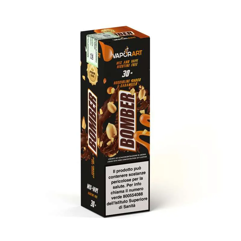 Vaporart Bomber liquido mix and vape 30ml noccioline