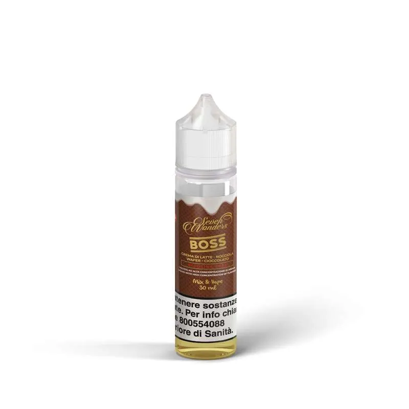 Seven Wonders Boss Mix and Vape Liquido 30ml Cioccolato