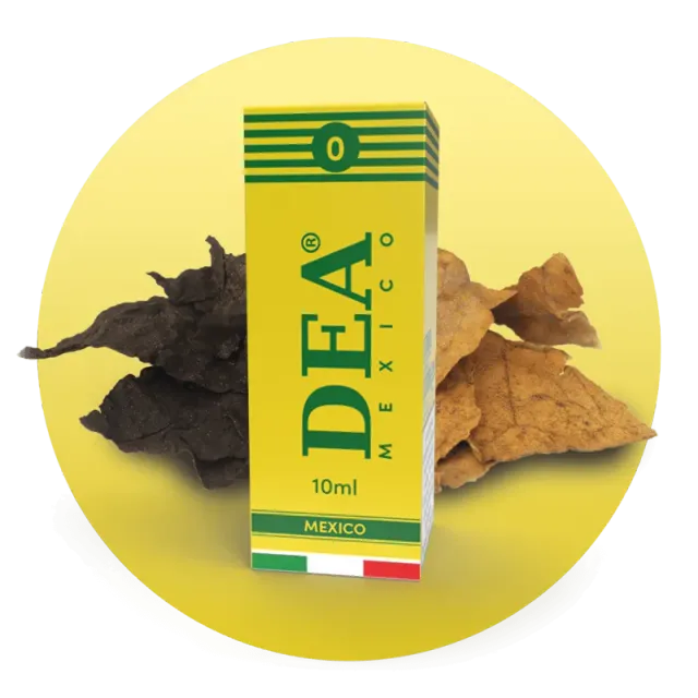 DEA Flavor Mexico Liquido Pronto 10ml Tabacco Secco