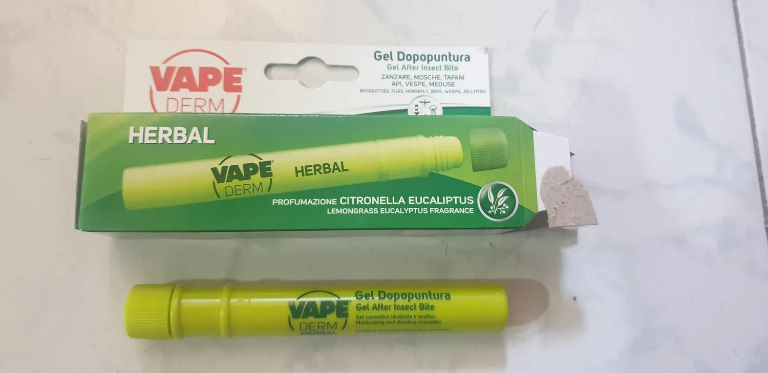 Vape Derm Herbal penna gel dopopuntura 10ml lenitivo