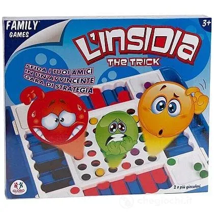 Globo Family Games L'Insidia gioco da tavolo 2 giocatori