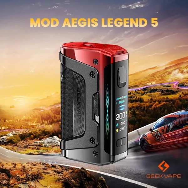 Geekvape Aegis Legend 5 box mod 200W Nero