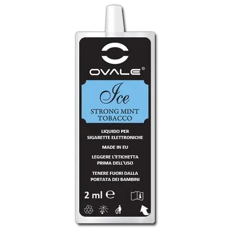Ovale Classic Ice Menta liquido 2ml 0mg tabacco fresco