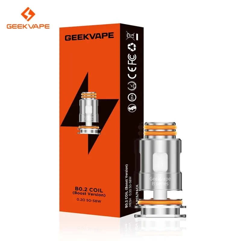 Geekvape B Boost Series resistenze 0,6 ohm 5pz MTL