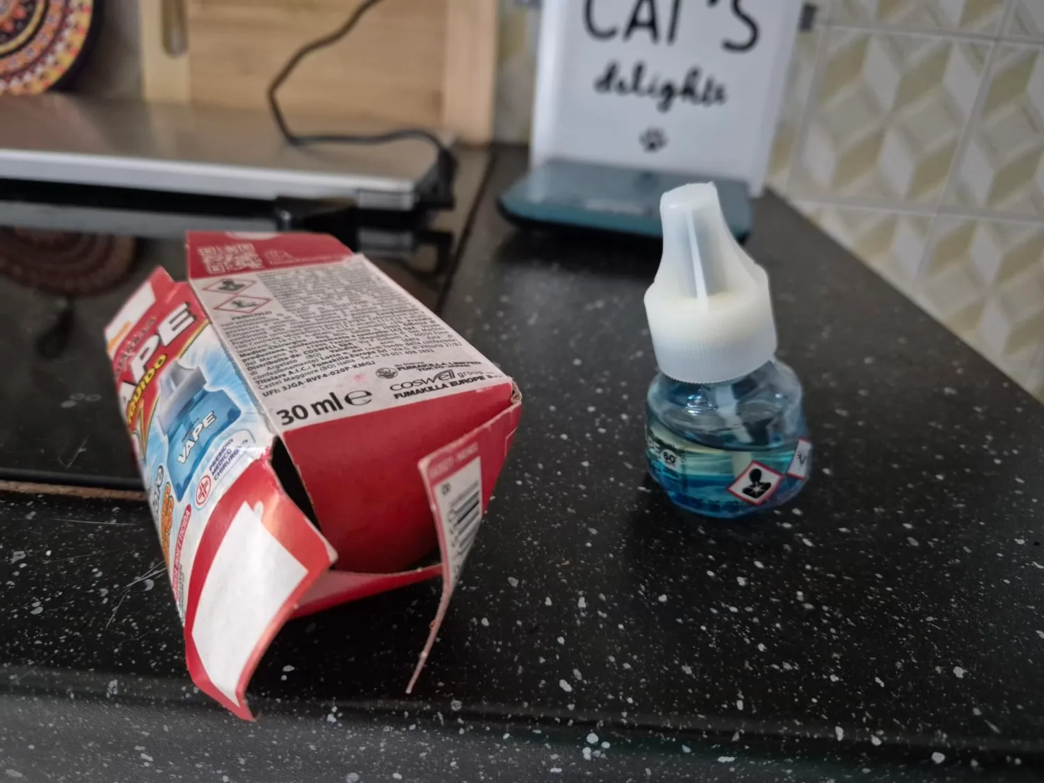 Vape Liquido Inodore Ricarica Insetticida 30 ml 480H