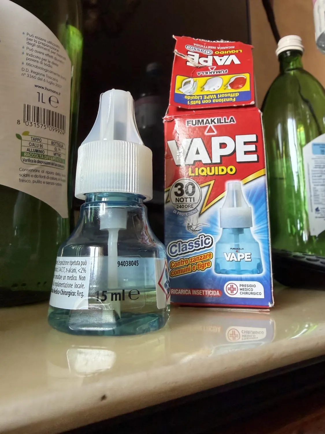 Vape Classic 30 Notti ricarica liquida antizanzare 15ml
