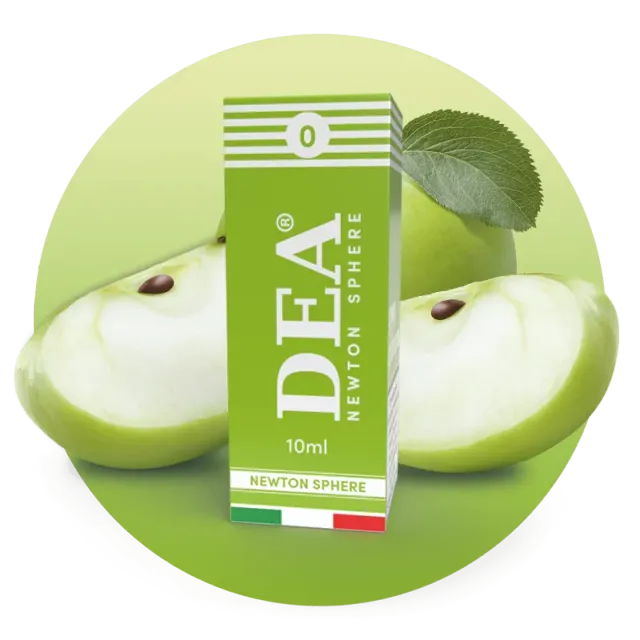 DEA Flavor Newton Sphere liquido pronto 10ml mela verde