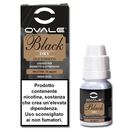 Ovale Classic Tabacco Dry liquido 10 ml 16 mg gusto secco