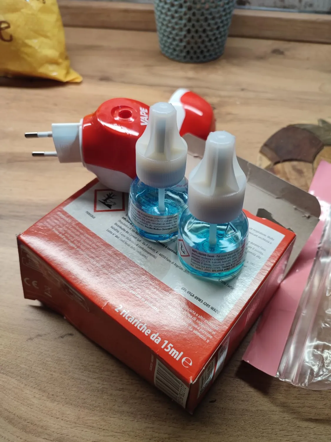 Vape Verdessenza diffusore antizanzare 2+2 ricariche 30 notti