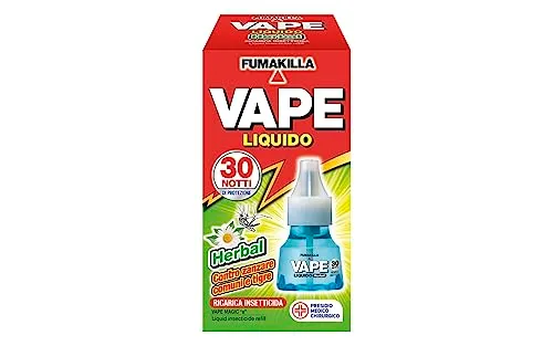 Vape Mat Herbal piastrine antizanzare 30 pezzi erbe